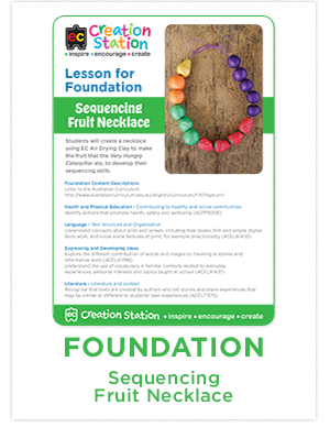 Foundation Sequencing Fruit Necklace