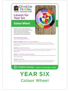 Year Six Colour Wheel