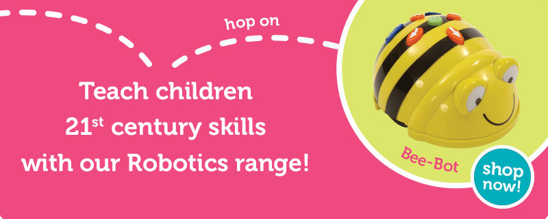 Teach children twenty first century skills with our Robotics range