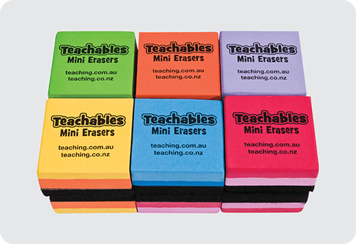 Teachables Mini Whiteboard Erasers