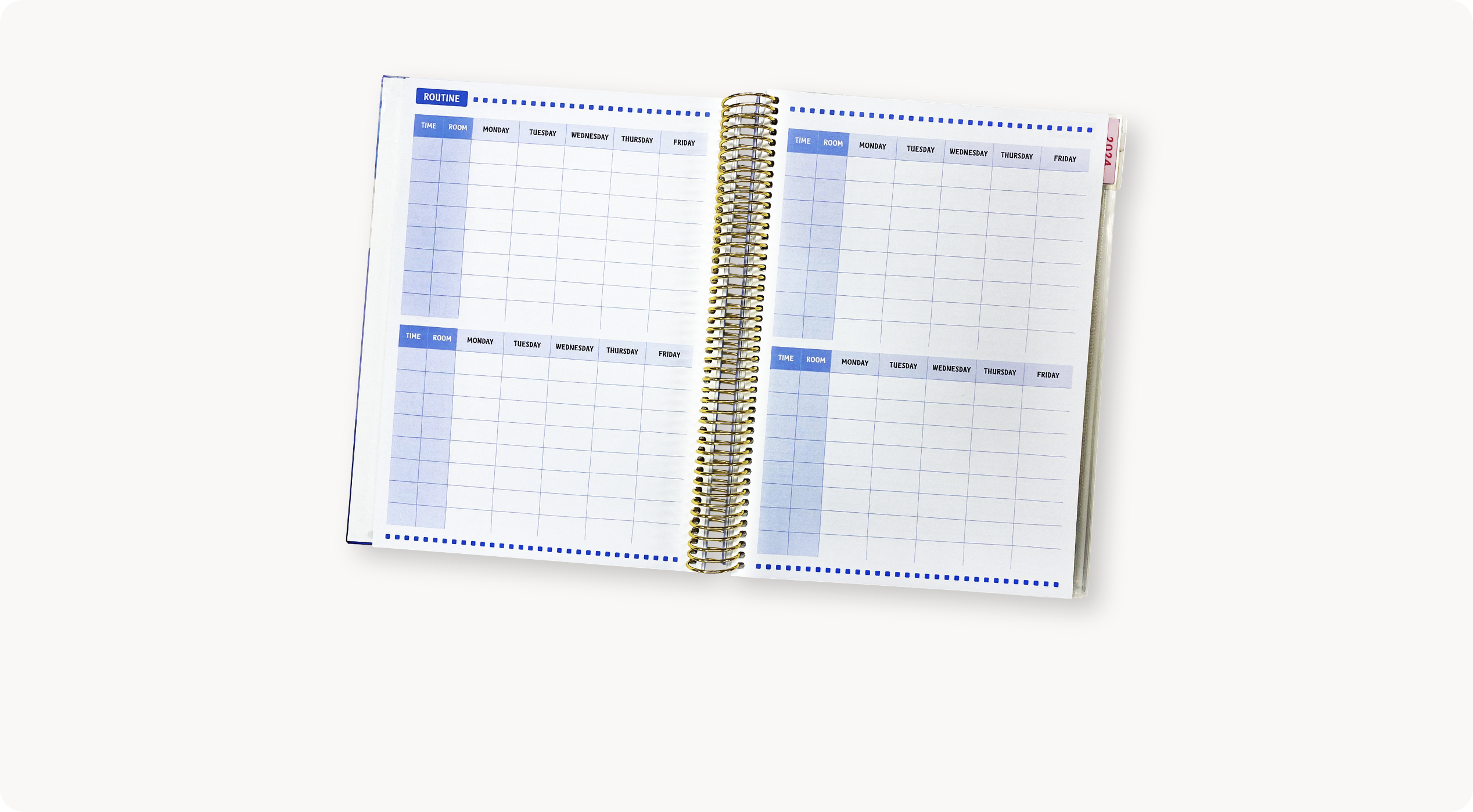 08/10 - Keep track of your rooms and routines in style!