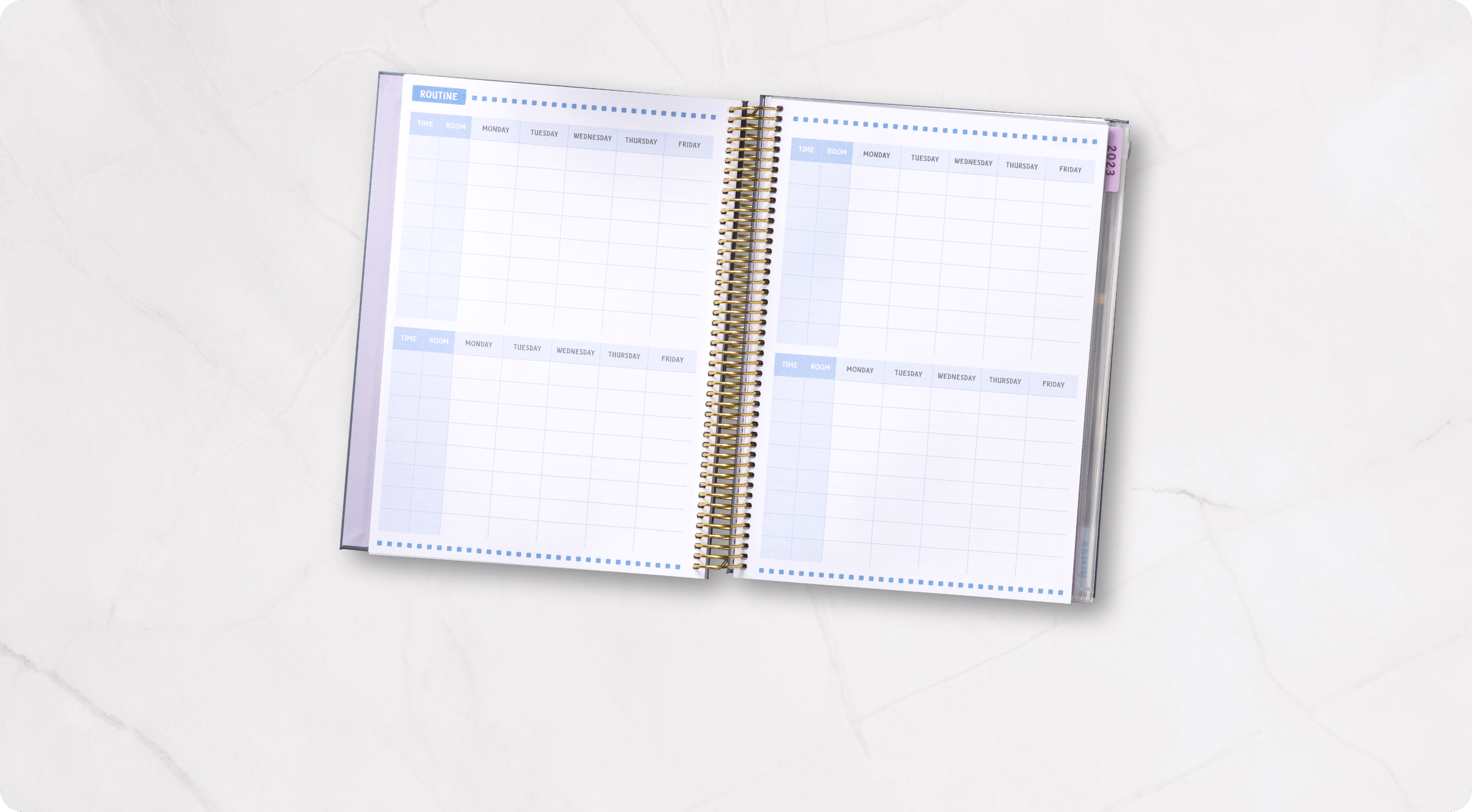 08/10 - Keep track of your rooms and routines in style!