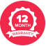 12 month warranty