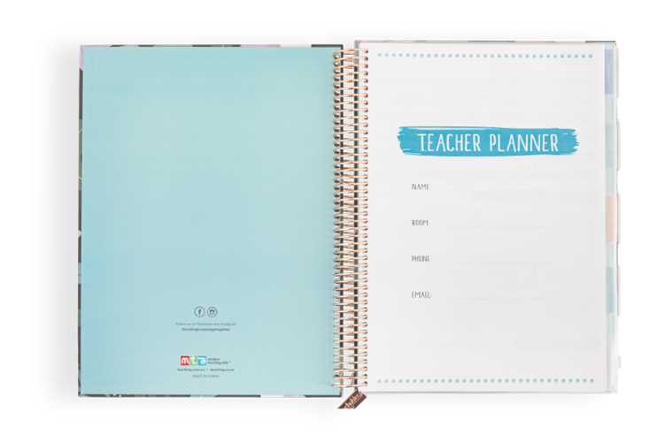 02/09 - Start personalising your planner from page one!