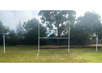 Aust Rules/Soccer Combination Aluminium Goals Junior (set of 8)