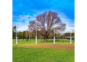 Senior Aluminium AFL Goals 6m/4m (set of 8) - AFL Goals