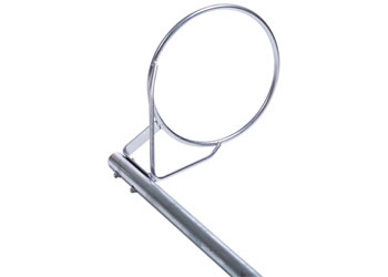 Netball Post 60mm with Ring (each) - Nets Posts and Rings