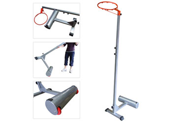 Porta-Netball With Wheels Each