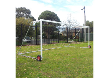 Portable Goals with Wheels (pair) - Junior