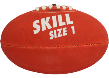 NYDA Skill All Surface Football - #1  Red