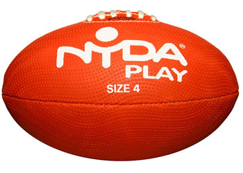 NYDA Play Football #4 - Red - Balls