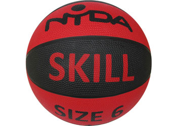 NYDA Skill Basketball - #6 Red