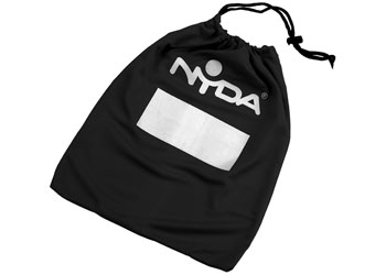 NYDA Mock Mesh Bib Bag Black - Bib Bags