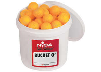 NYDA Bucket 'O' Balls - Go Go Golf Balls (60)