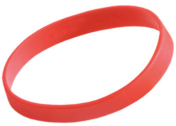 NYDA Wrist Band Large - Red (pack of 10)