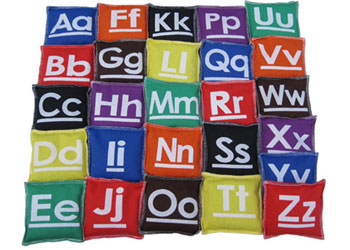 NYDA Bean Bag Set - Alphabet (A-Z)