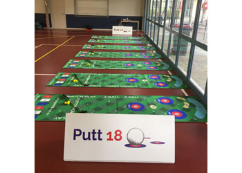 Golf Putting Game - 6 Mat Kit