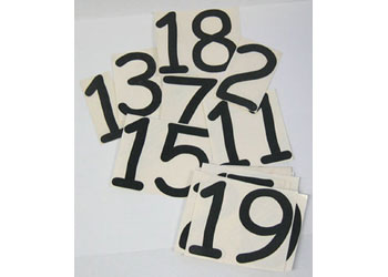 NYDA Sticker Set - Numbered (1-20)