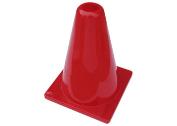 NYDA Witches Hat Heavy Base - 20cm Red
