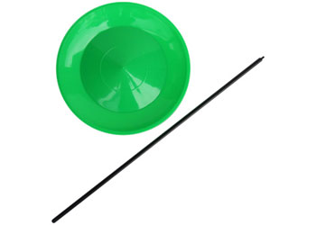 NYDA Spinning Plate with Stick - Juggling Equipment