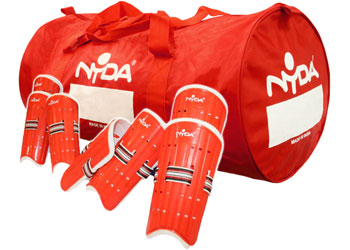 NYDA Economy Shin Guard Kit Junior (12 plus Bag)