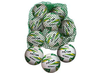 NYDA Skill Netball Kit Size 4 (10 Plus Bag)