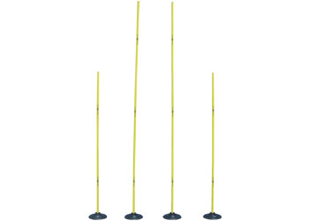 NYDA Portable AFL Goals with Rubber Base (set 4) - Senior 2.6m/2m