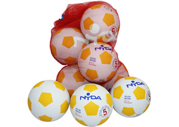NYDA Rubber Nylon Soccer Ball #5 Kit