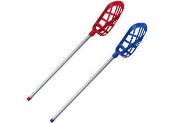 Soft Lacrosse Set - 12 Sticks & 6 Balls