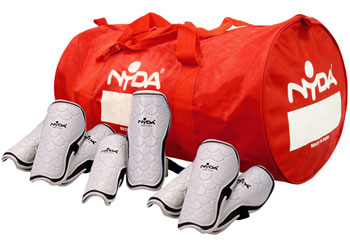 NYDA Deluxe Shin Guard Kit (12 Plus Bag)