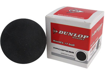 Dunlop All Black Squash Ball (each)