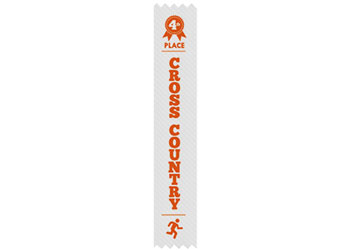 NYDA Cross Country Ribbons 4th Place (pack 25)