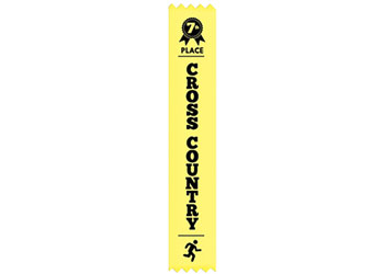 NYDA Cross Country Ribbons 7th Place (pack 25)