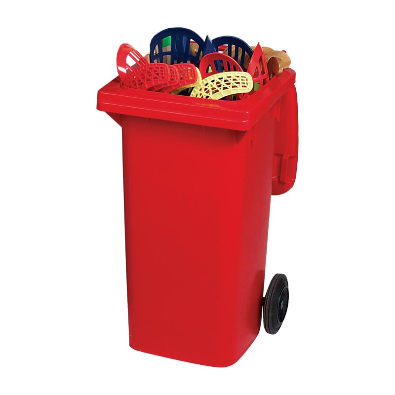 Wheelie Bin Large 240L Red