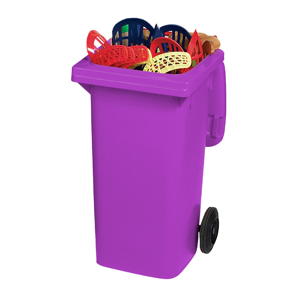 Wheelie Bin Small 120L Purple