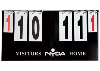 NYDA Scoreboard Flip Over Style - Numbered 0-99
