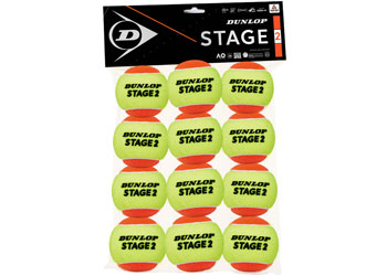 Stage 2 Orange Tennis Ball (pack 12)