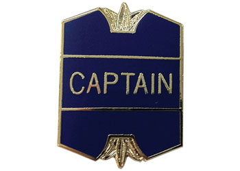 School Captain Badge - Blue