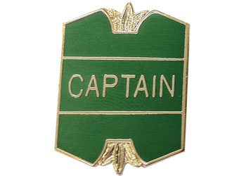 School Captain Badge - Green