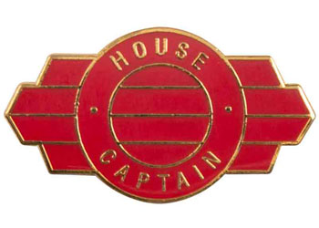 House Captain Badge - Red