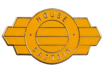 House Captain Badge - Yellow
