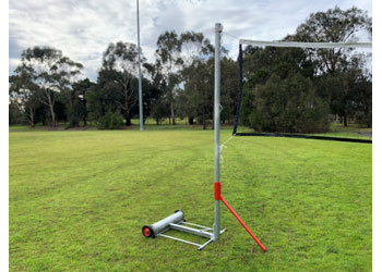 Weighted Base Volleyball Posts with Wheels (pair)