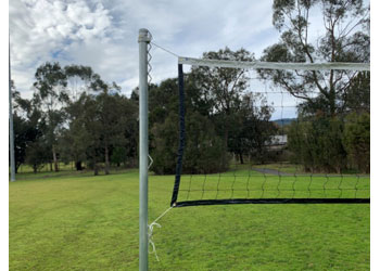 Weighted Base Volleyball Posts with Wheels (pair)