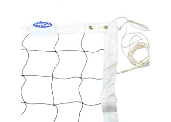 NYDA Training Volleyball Net - Nets Posts and Rings