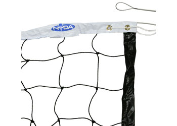 NYDA Championship Steel Cable Volleyball Net