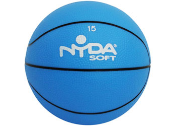 NYDA Heavy Duty PVC Playball 15cm - Blue