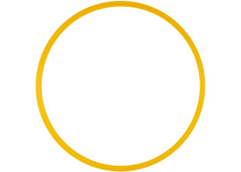 NYDA Flat Hoop 75cm - Yellow