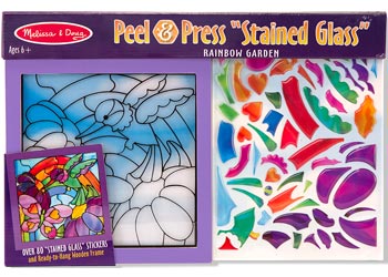 melissa and doug stained glass butterfly