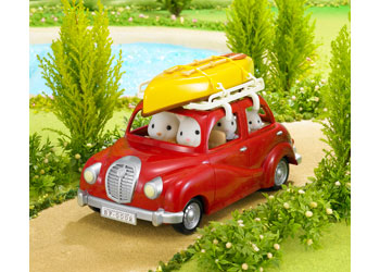sylvanian families canoe set