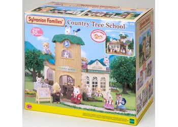 sylvanian family country tree school